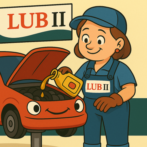 troca de oleo LUB 2 mulher 2025
